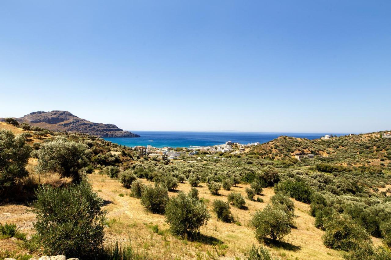 Almond Cottage With A Sea View Above Plakias Exterior photo