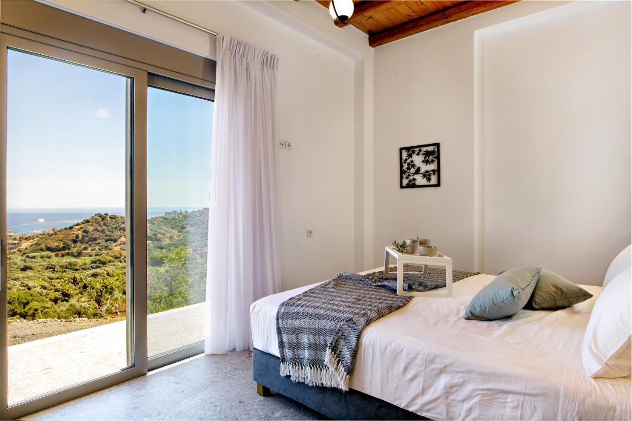 Almond Cottage With A Sea View Above Plakias Exterior photo