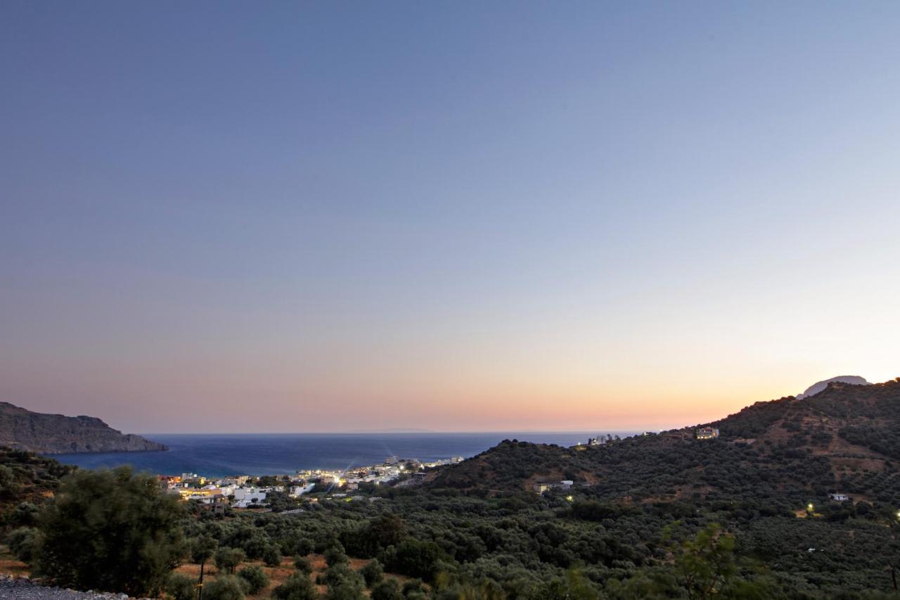 Almond Cottage With A Sea View Above Plakias Exterior photo