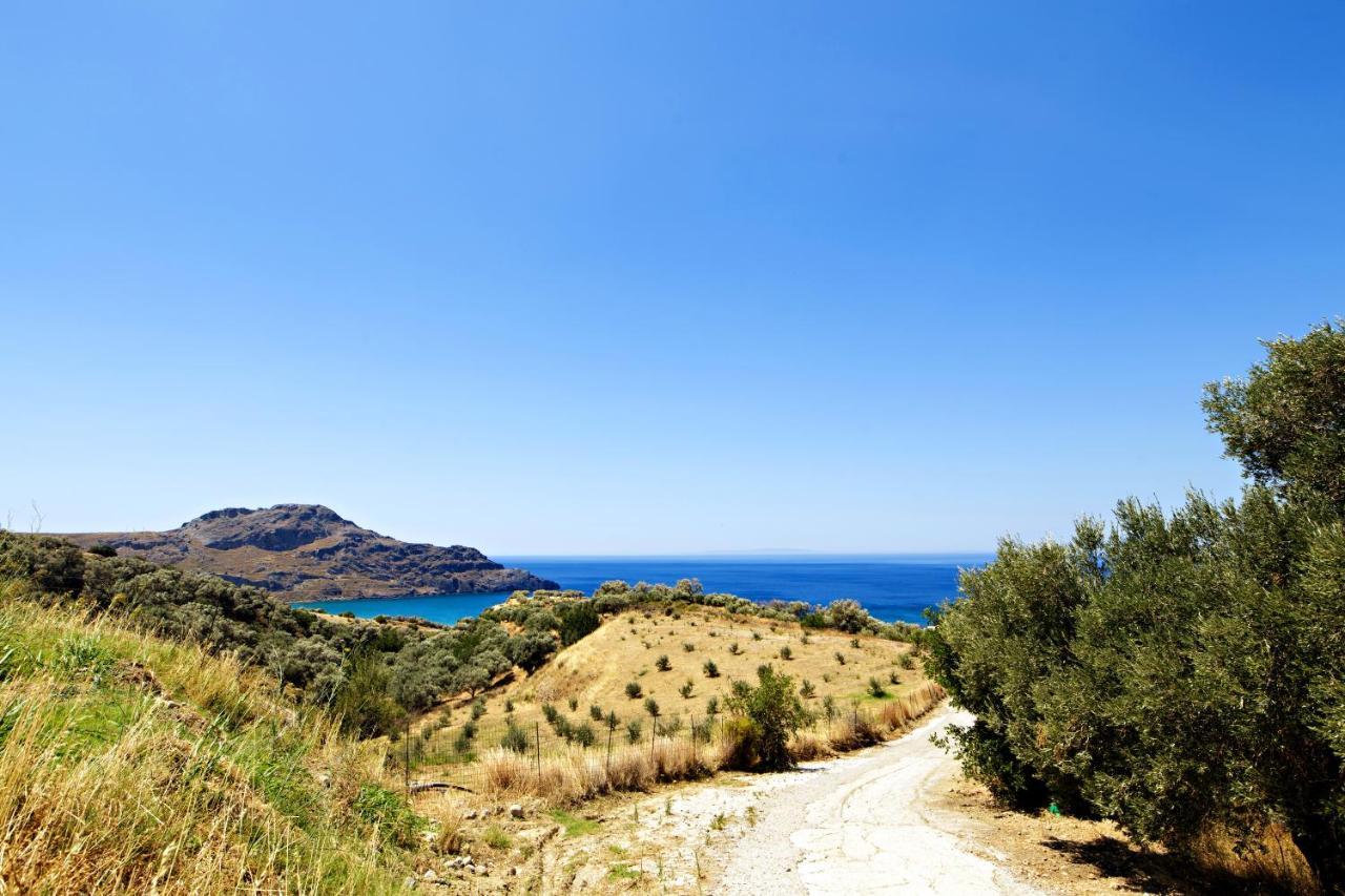 Almond Cottage With A Sea View Above Plakias Exterior photo