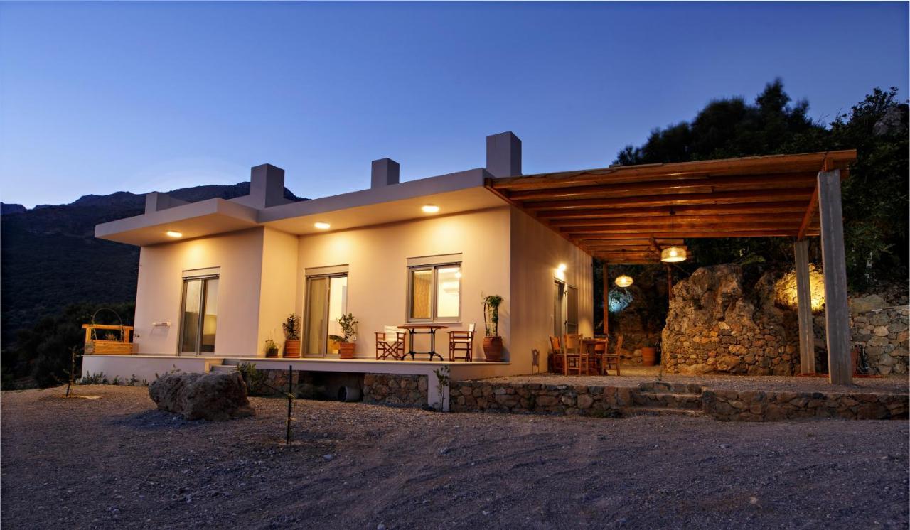 Almond Cottage With A Sea View Above Plakias Exterior photo